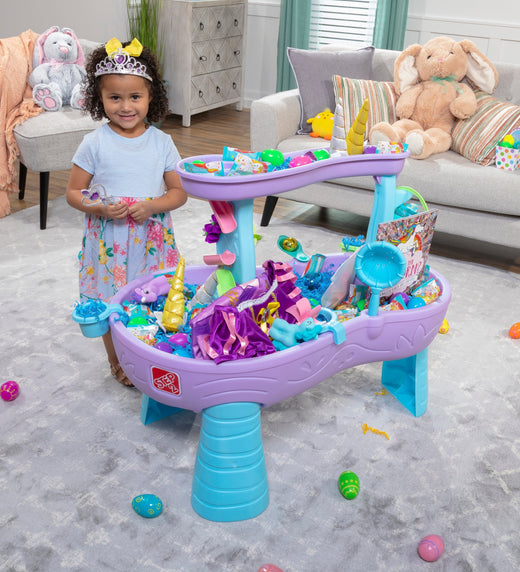 How to Transform a Toddler Water Table into an Easter Basket