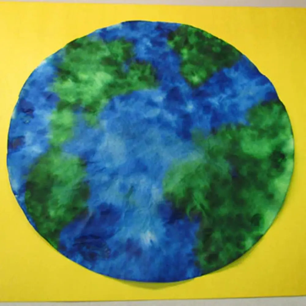 FriDIY Earth Day Coffee Filter Craft Step2