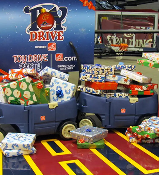 Step2 Donates to the Cavs Holiday Toy Drive