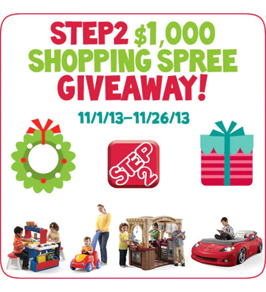 Enter to Win a $1,000 Step2.com Shopping Spree