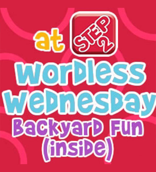 Wordless Wednesday: Backyard Fun (Inside)