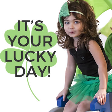 It's Your Lucky Day: Find the Four Leaf Clovers on Step2.com!