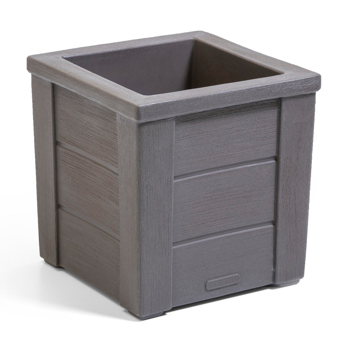 grey square plant pots Step2 Lakewood Planter Box