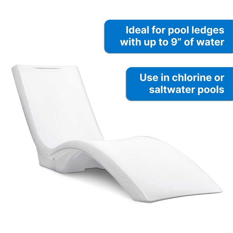 Vero Pool Lounger use in chlorine or saltwater pools