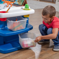 Build and Store Block and Activity Table storage bins 