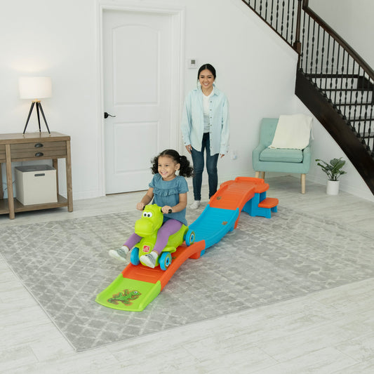 Step 2 Dino Dash Up & Down Roller Coaster for Kids
