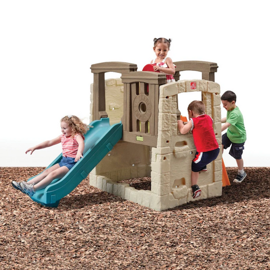 Creating an Outdoor Play Area with Climbers and Slides