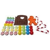 Candy, Gingerbread Man, Door & Gumdrops (w/o decal) (142588)