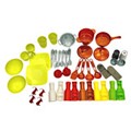 Dish Set With Spice Bottles (W/O Decals) (R1) (142745)