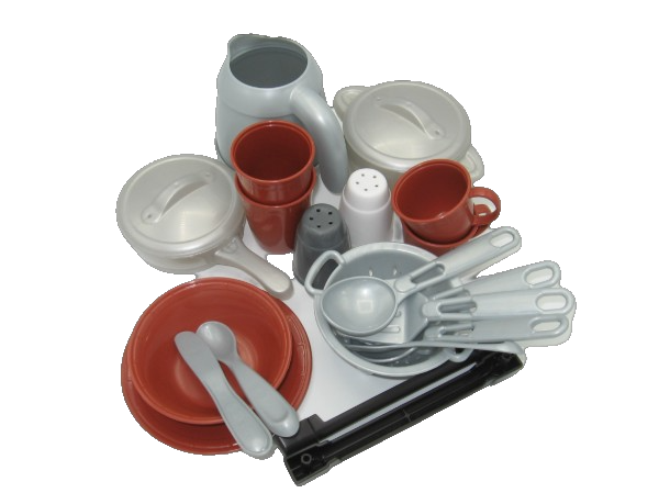 Dish Set  Coffee Pot  & Door Handles (R1) (142898)