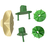 Component Pack (Le) Teeter Scoop & Holder & Water Wheel & Holder (143128)