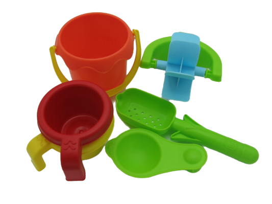 Bucket  Scoop  Flipper  Cups  Water Wheel & Holder (143294)
