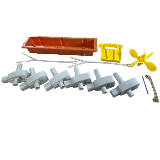 Component Pack Pump & Splash Shady Oasis (143153)