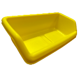 Small Yellow Art Tray