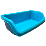 Small Art Tray Blue Moon