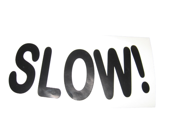 Kid Alert Slow Decal (193607)