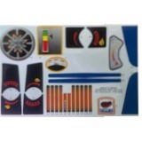 Decal Sheet Sizzle & Smoke BBQ Grill (194254A01B)