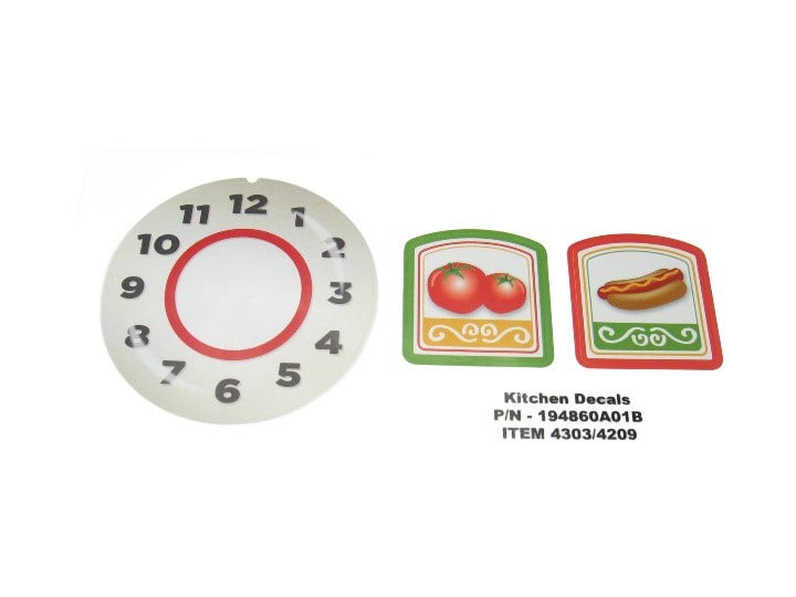 Decal Sheet   C&C Corner Kitchen & Nursery (194860A01B)