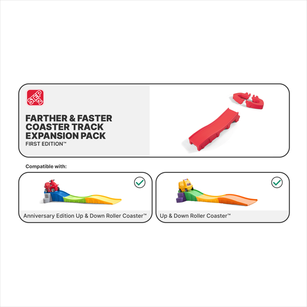 Farther & Faster Coaster Track Expansion Pack First Edition™
