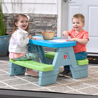 Sun & Shade Picnic Table With Umbrella kids coloring<br />