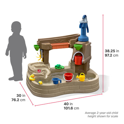 Pump & Splash Discovery Pond dimensions