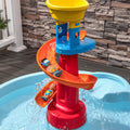 Spiral Slide Water Table™ tower with spiral slide