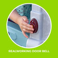 Enchanting Adventures 2-Story Playhouse & Slide working doorbell