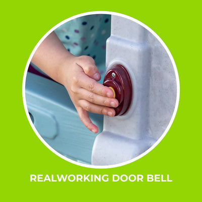 Enchanting Adventures 2-Story Playhouse & Slide working doorbell