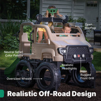 Safari Truck Climber realistic design