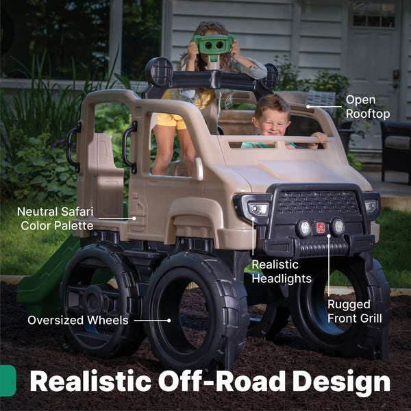 Safari Truck Climber realistic design