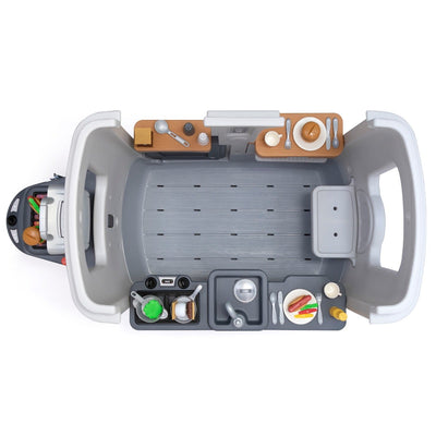 Step Adventure Camper top view looking into camper