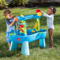 Double Showers Splash Water Table kids playing