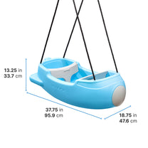 Rocket Swing For Two dimensions diagram