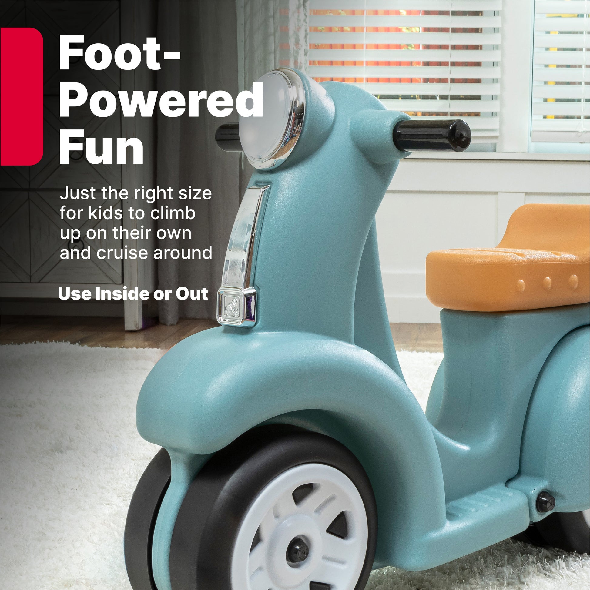 Ride Along Scooter use inside or out