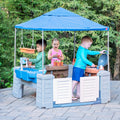 Grill & Splash Play Center with Canopy multi child play