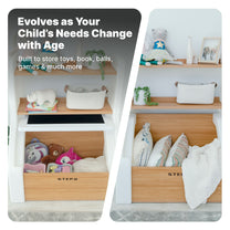 Harmony Toy Storage Box storage areas