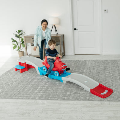 Sky Rider Up &  Down Roller Coaster indoors