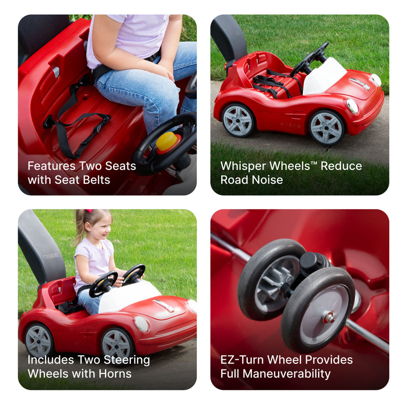 Side-By-Side Push Around Roadster from Step2