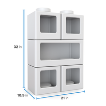Contemporary Builders Stackable Storage Cubes™