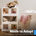 Contemporary Builders Stackable Storage Cubes™