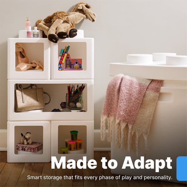 Contemporary Builders Stackable Storage Cubes™