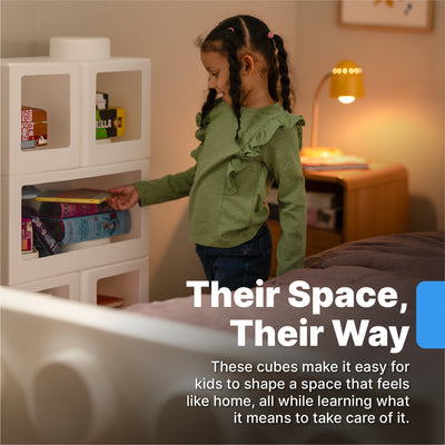 Contemporary Builders Stackable Storage Cubes™