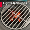 Grill & Go BBQ Cart with Lights and Sounds™ lift lid for sizzling sounds and lights