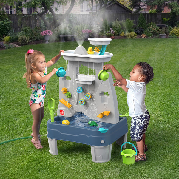 Misting Mountain & Waterfall™ with kids playing