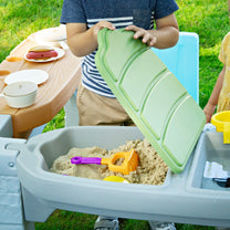 All Around Play Pavilion™ sand station with lid