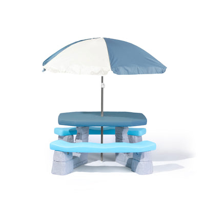 Sun & Fun Picnic Table with Umbrella™ front view