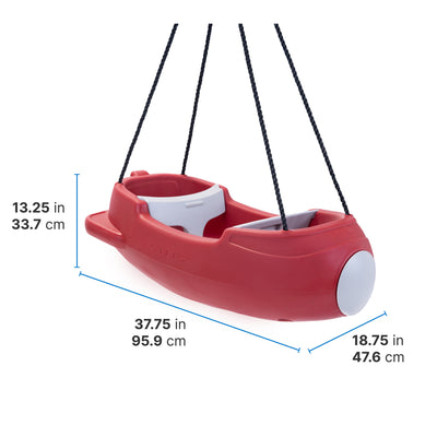 Rocket Swing for Two™ dimensions