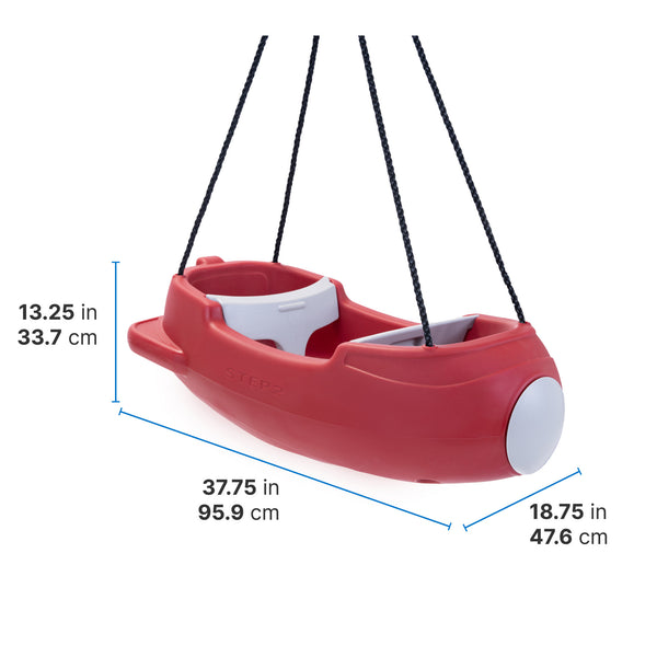 Rocket Swing for Two™ dimensions