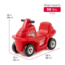 Rapid Ride & Hide Foot-to-Floor Ride-On™
