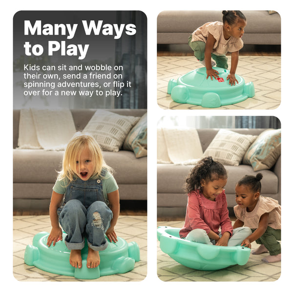 Topsy Turtle™ Rocking Disk & Stepping Stone